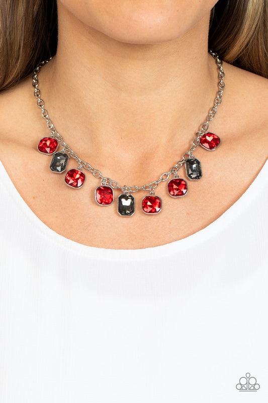 Paparazzi Accessories - Best Decision Ever - Red Necklace