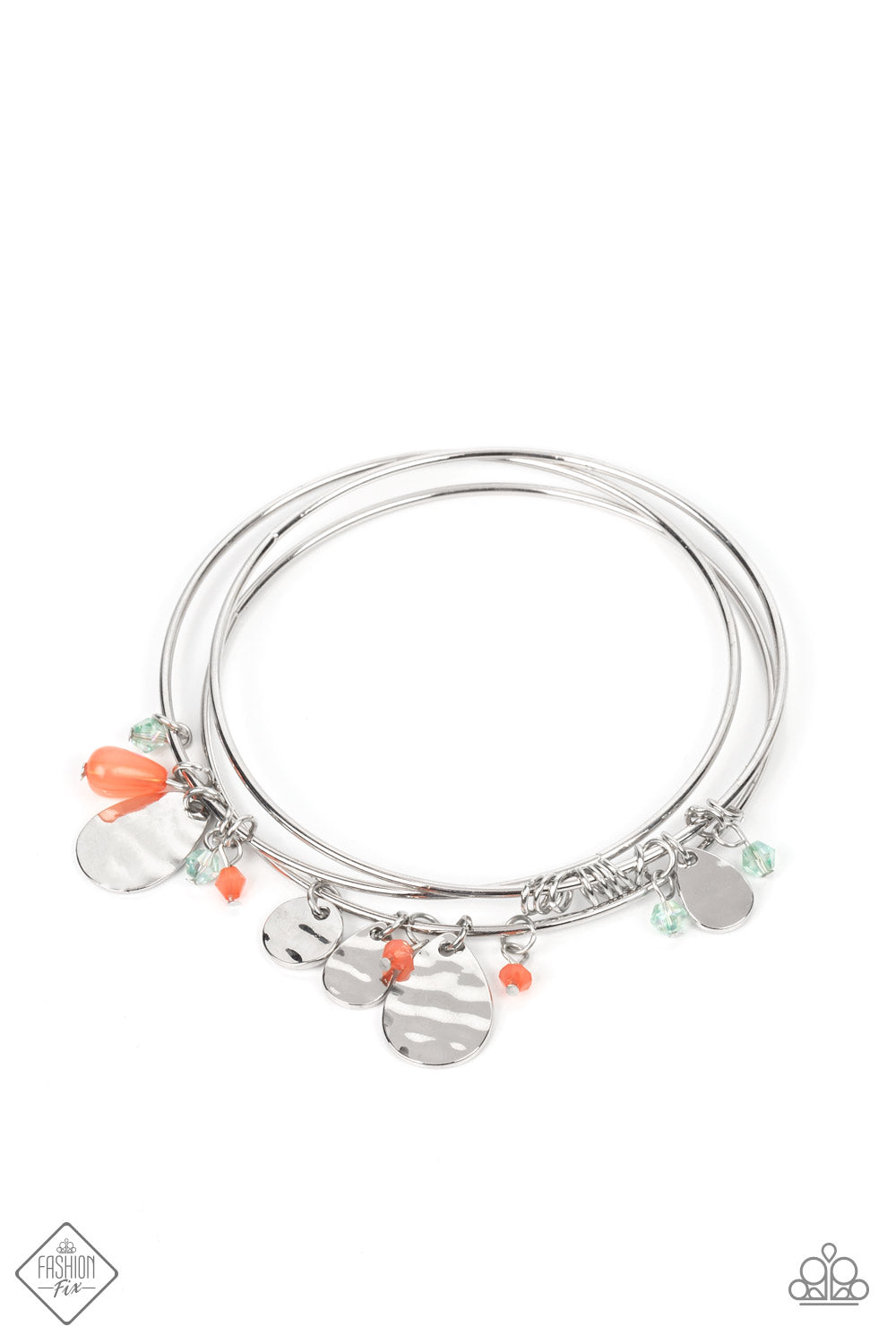 Paparazzi Accessories - Secret Paradise - Orange Bracelet