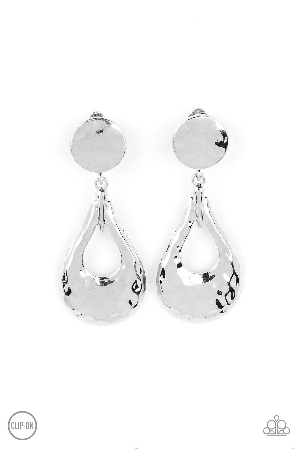 Paparazzi Accessories - Metallic Magic - Silver Earring