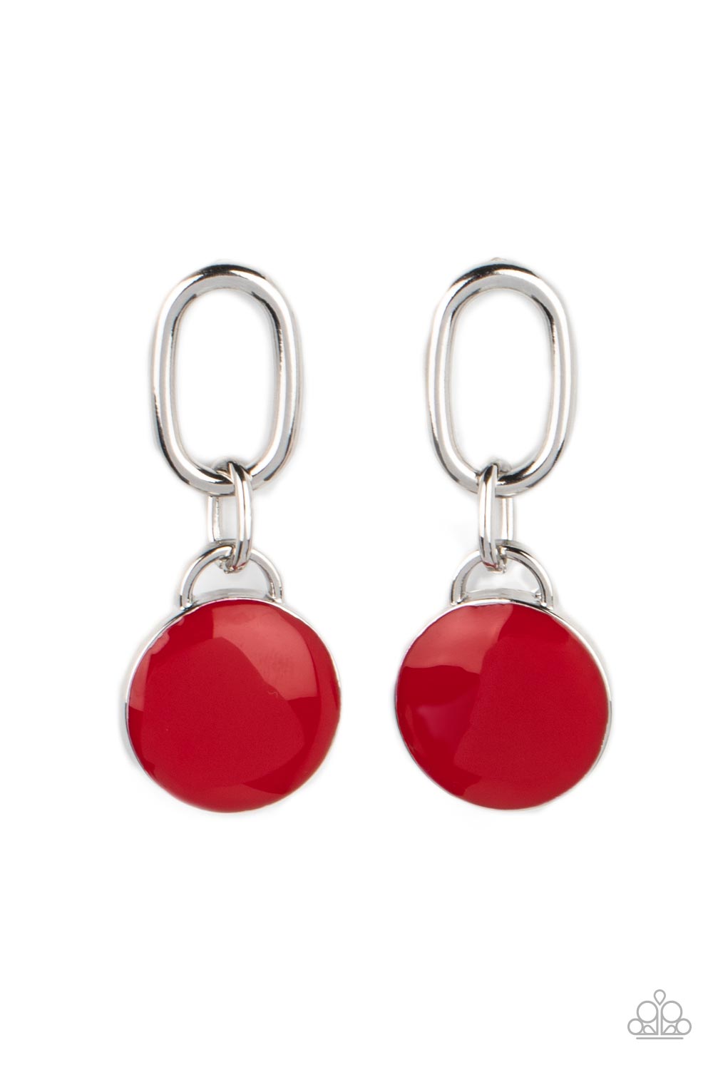 Paparazzi Accessories - Drop a TINT - Red Earring