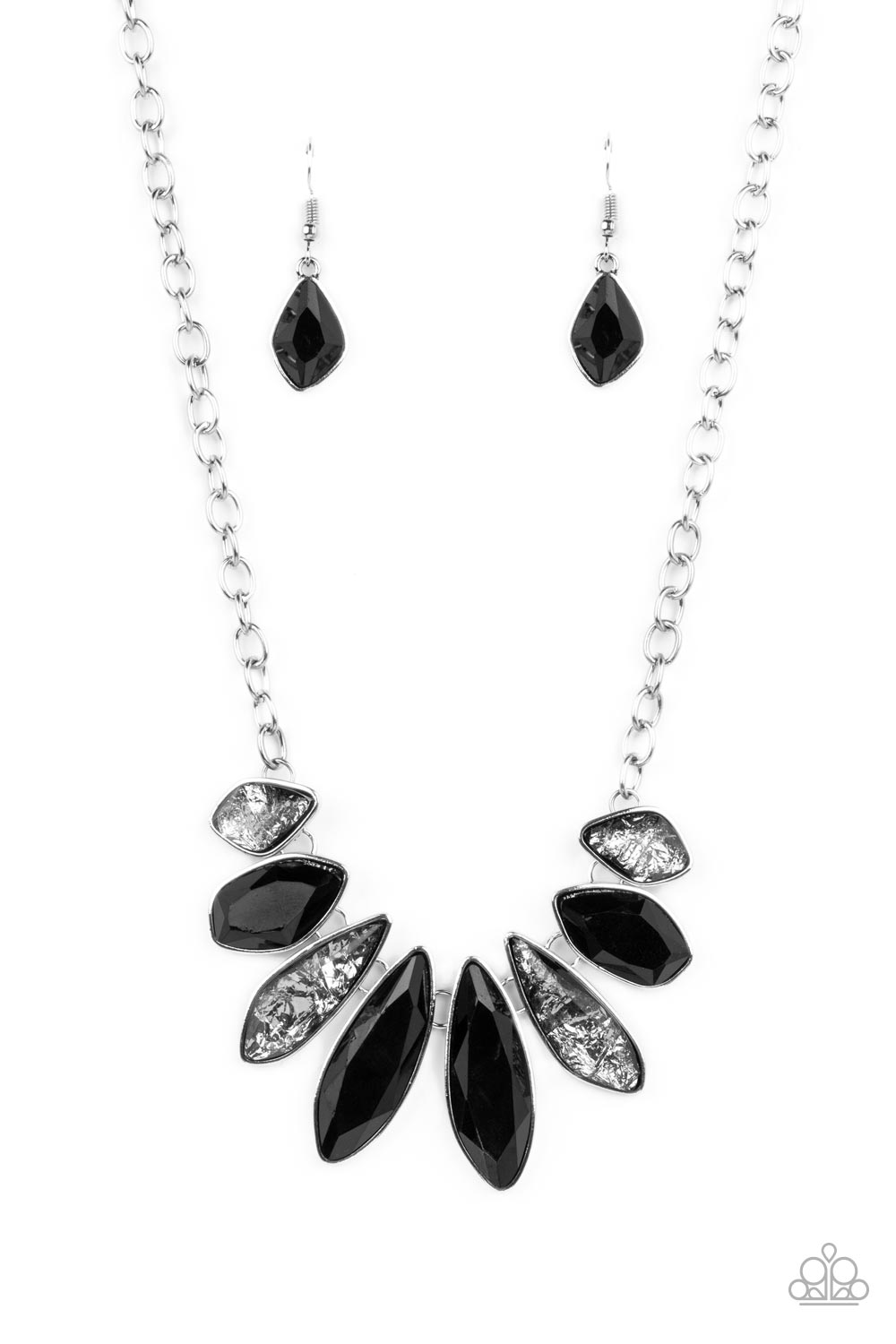 Paparazzi Accessories - Crystallized Couture - Black Necklace