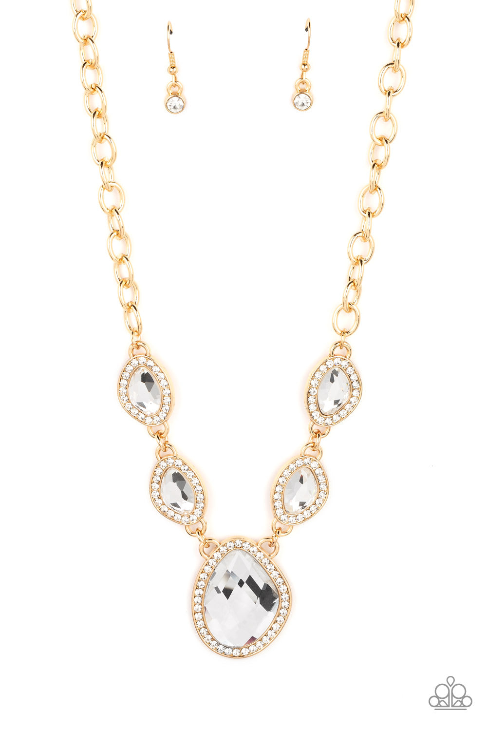 Paparazzi Accessories - The Upper Echelon - Gold Necklace