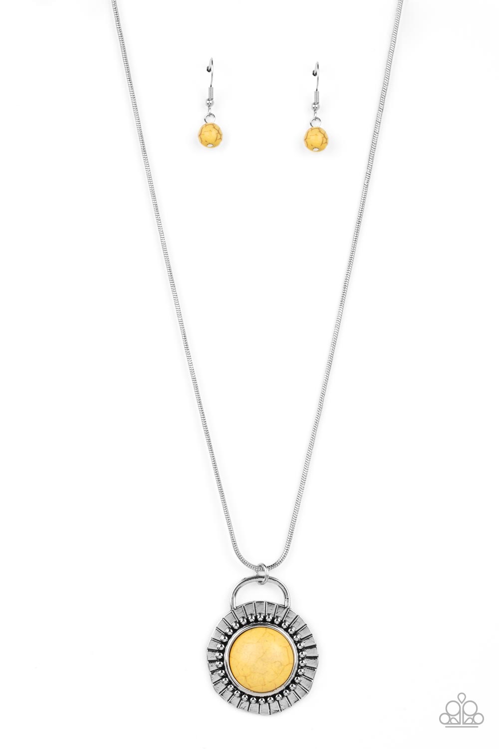 Paparazzi Accessories - New Age Nomad - Yellow Necklace