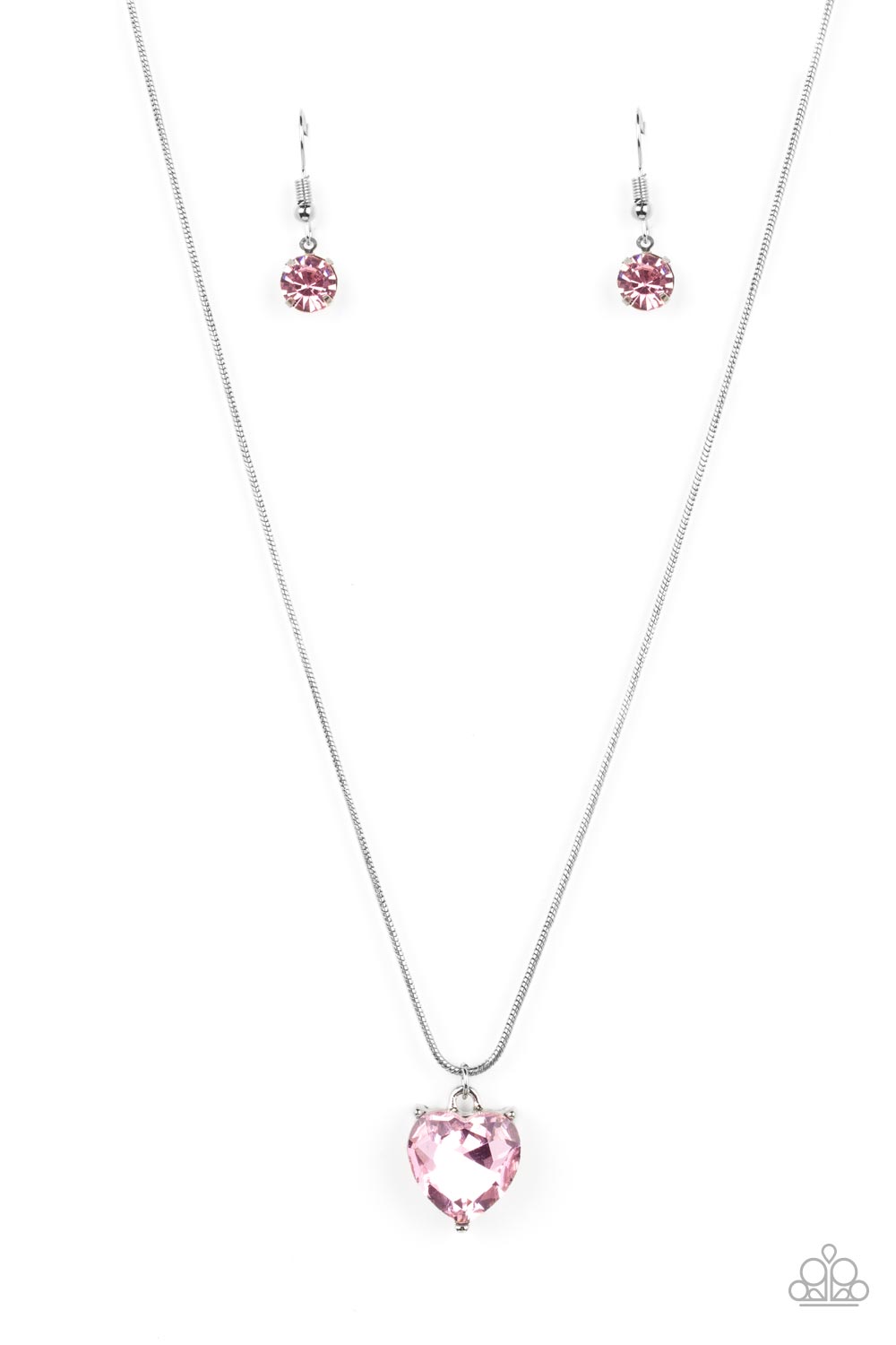 Paparazzi Accessories - Smitten with Style - Pink Necklace