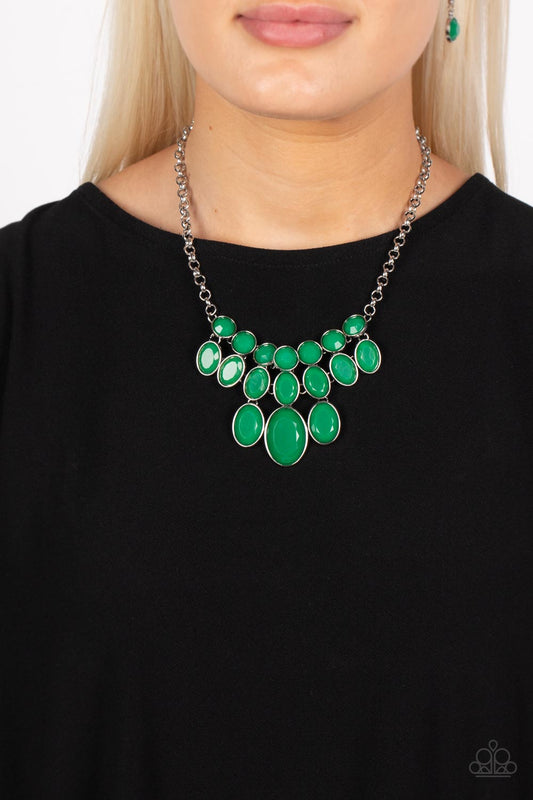 Paparazzi Accessories - Delectable Daydream - Green Necklace