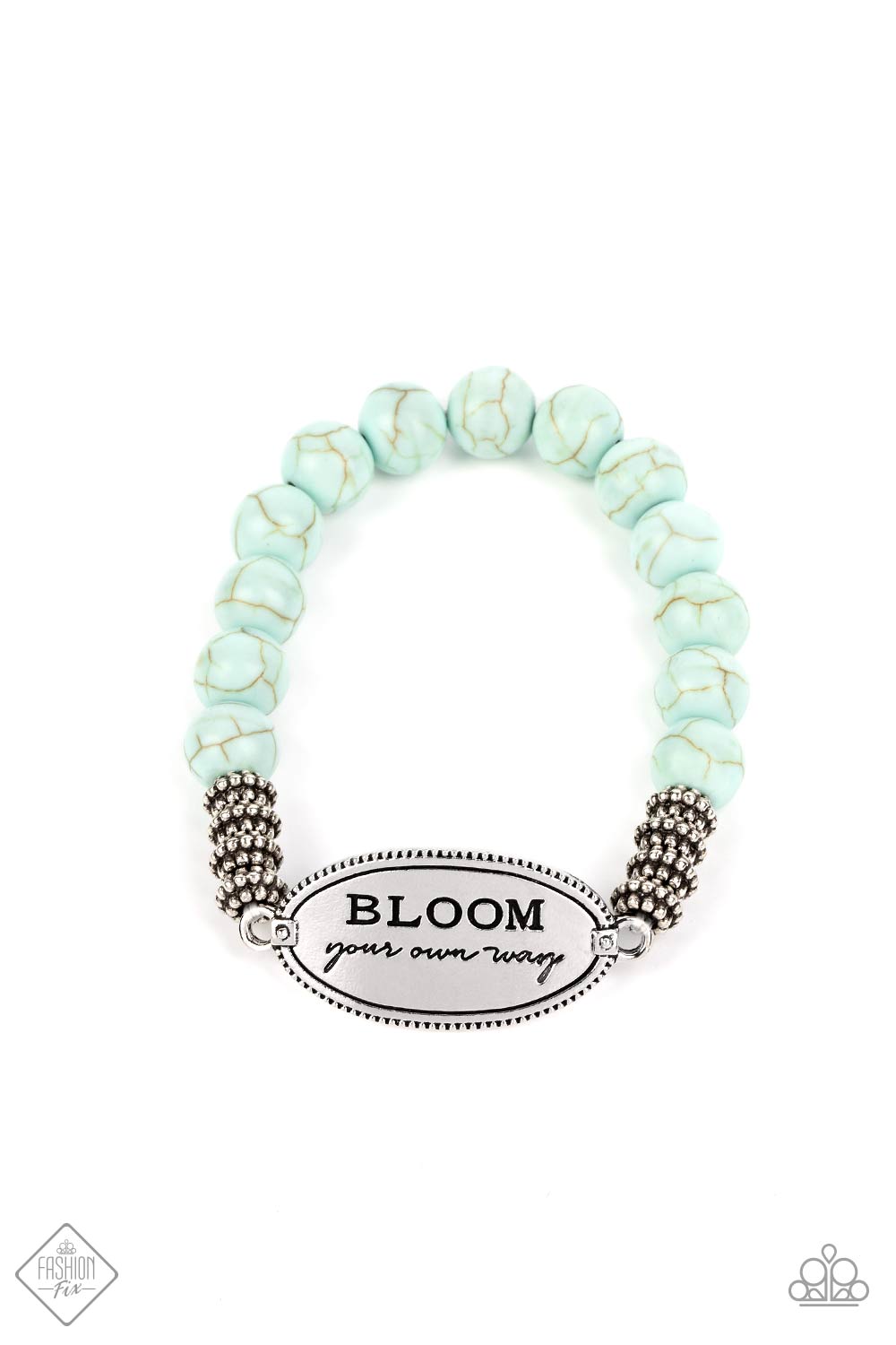 Paparazzi Accessories - Bedouin Bloom - Blue Bracelet