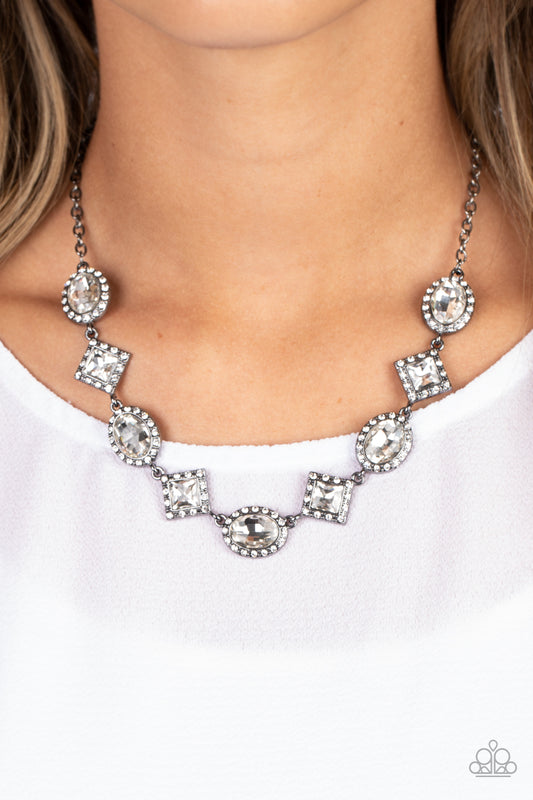 Paparazzi Accessories - Diamond of the Season - Black Necklace