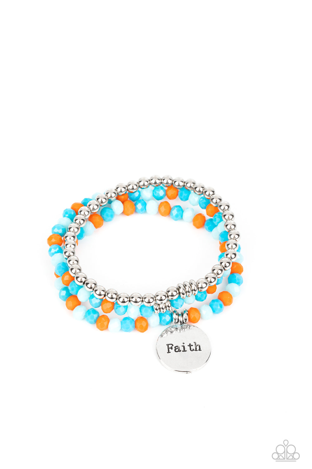 Paparazzi Accessories - Fashionable Faith - Multi Bracelet