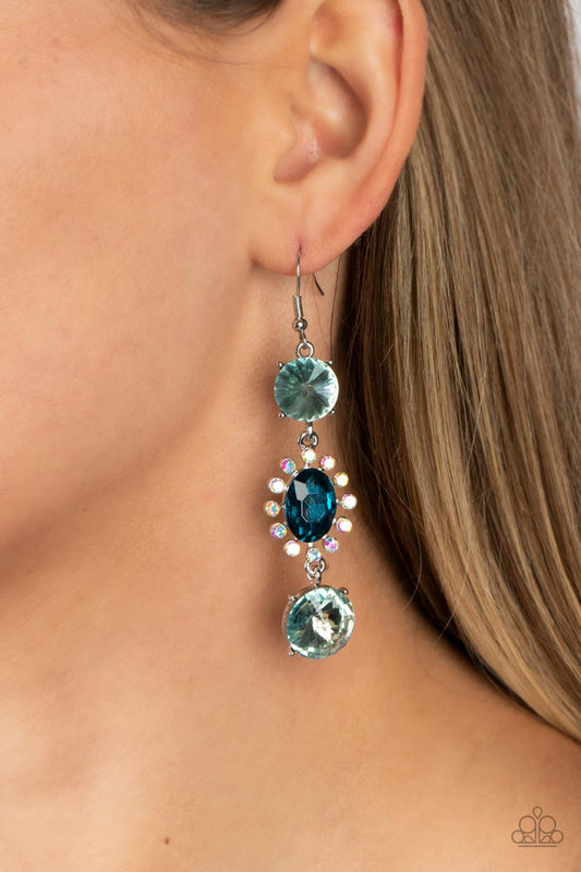 Paparazzi Accessories - Magical Melodrama - Blue Earring