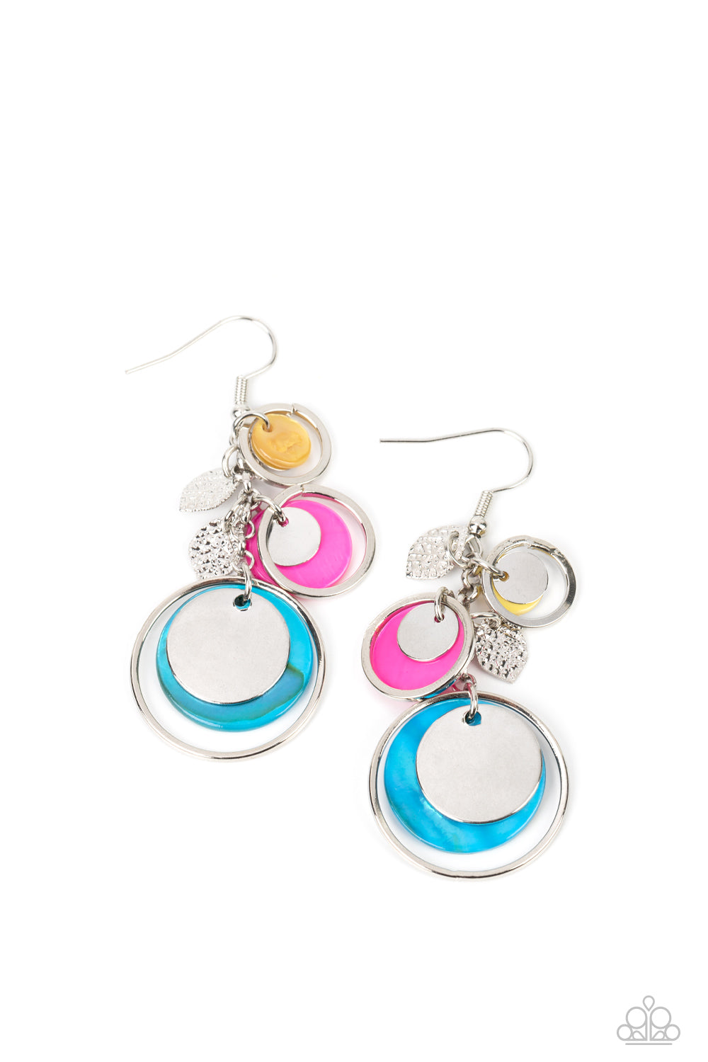 Paparazzi Accessories - Saved by the SHELL - Multi Earring