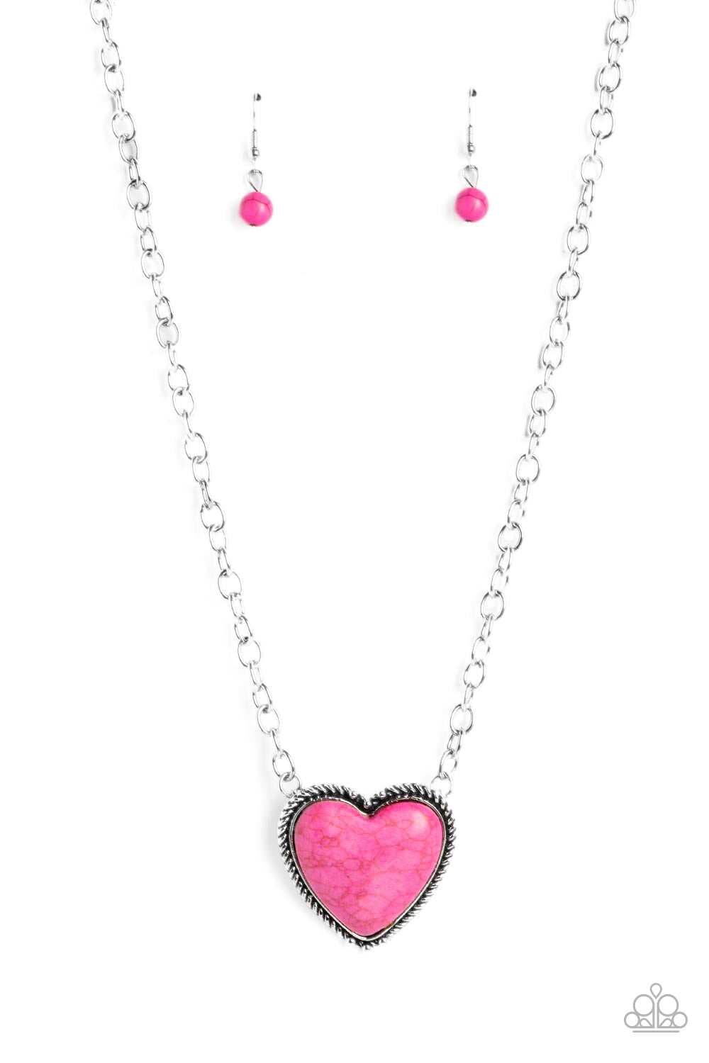 Paparazzi Accessories - Authentic Admirer - Pink Necklace