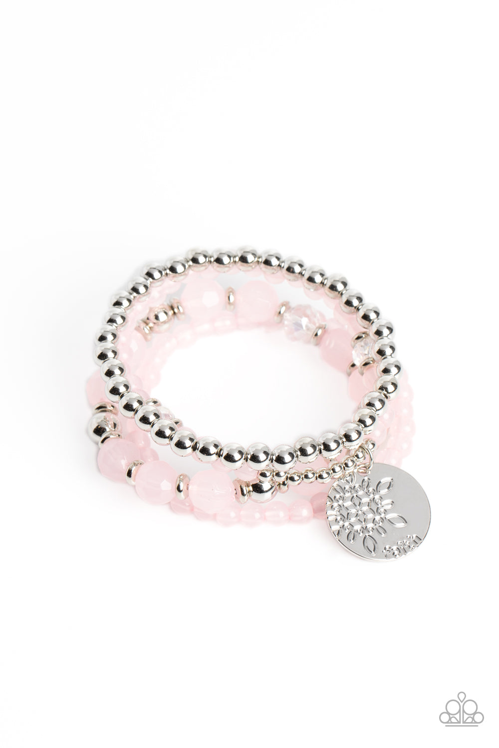 Paparazzi Accessories - Surfer Style - Pink Bracelet