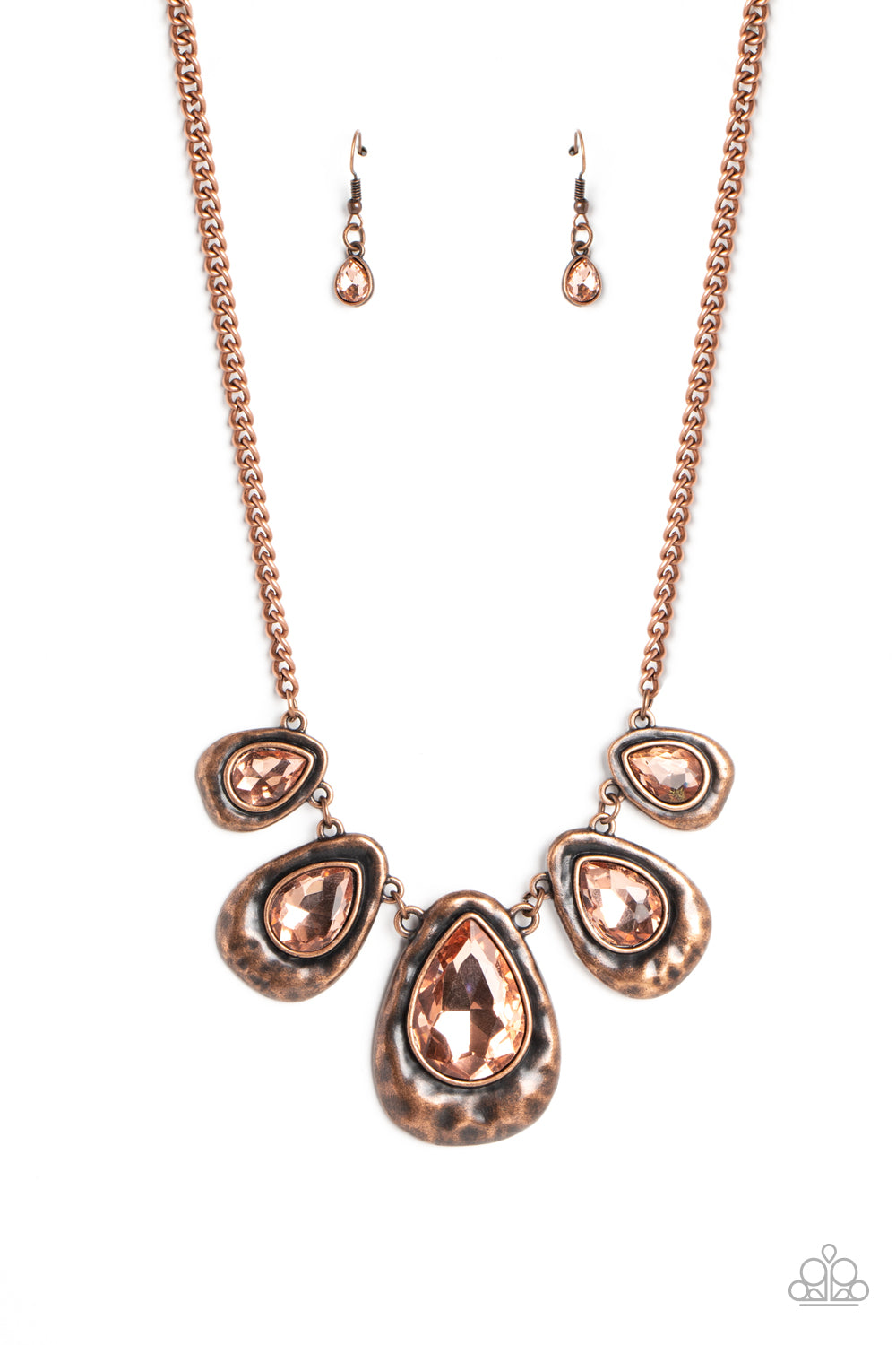 Paparazzi Accessories - Formally Forged - Copper Necklace