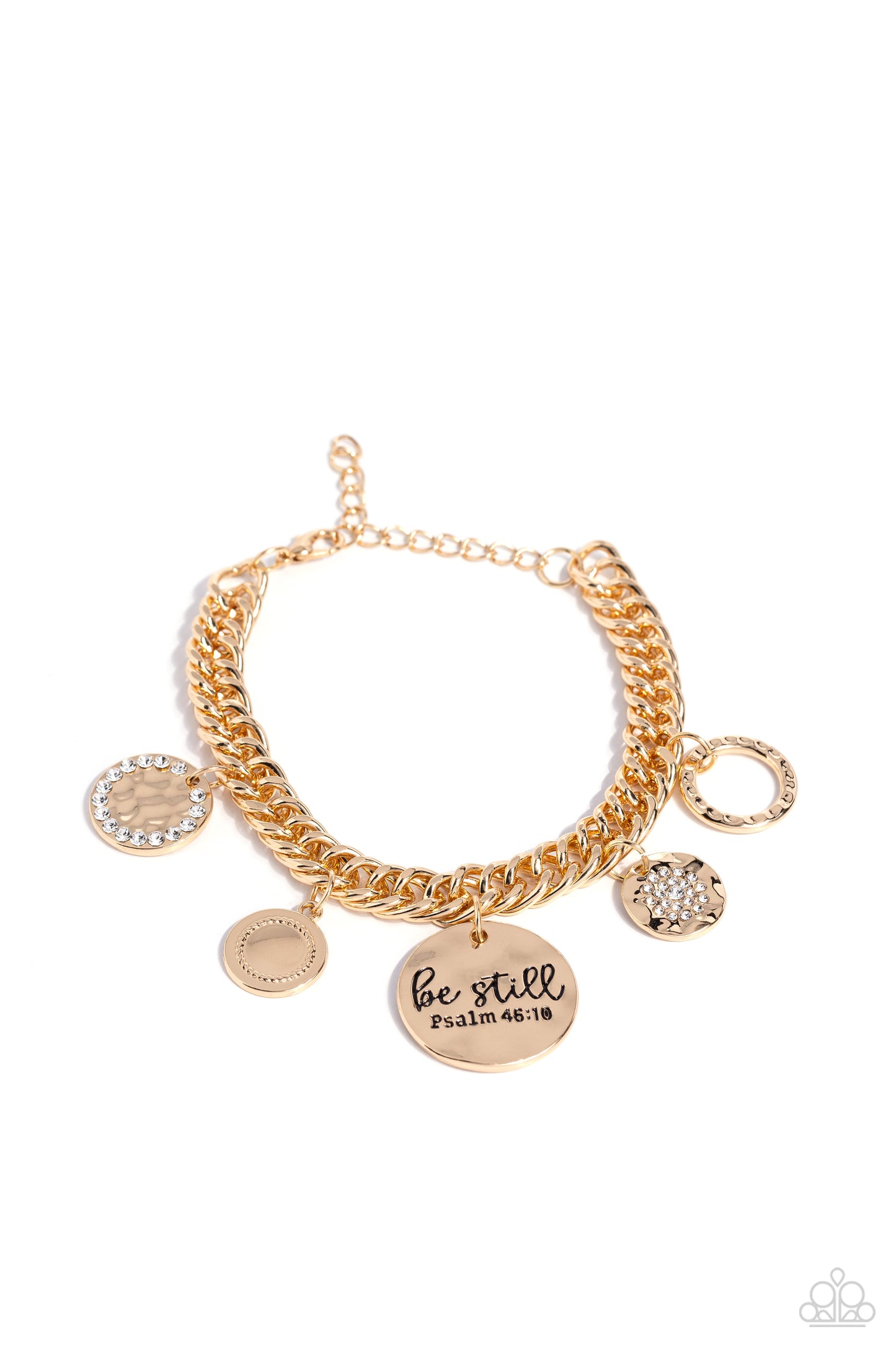 Paparazzi Accessories - GLITTER and Grace - Gold Bracelet