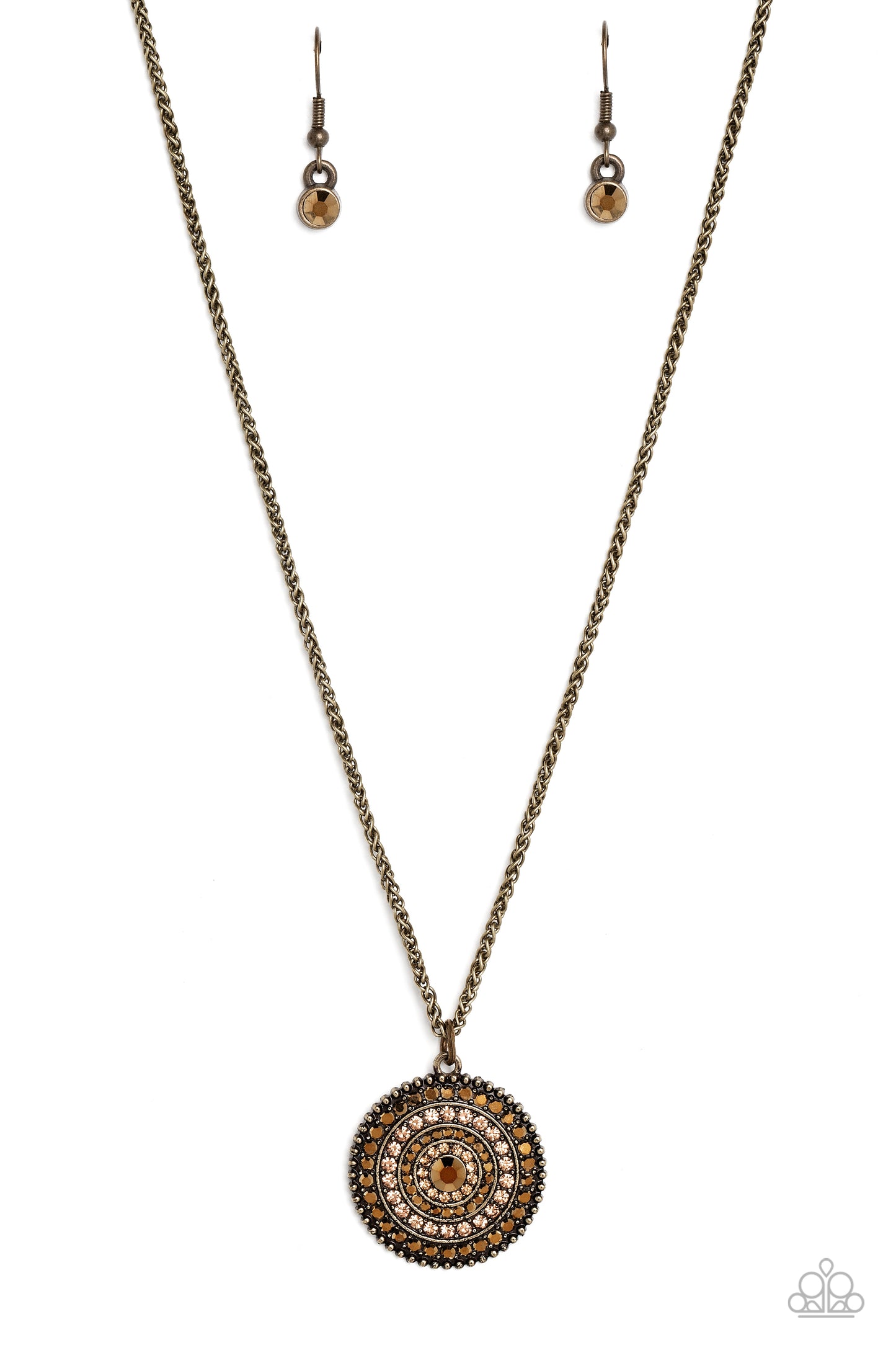 Paparazzi Accessories - Mandala Masterpiece - Brass Necklace