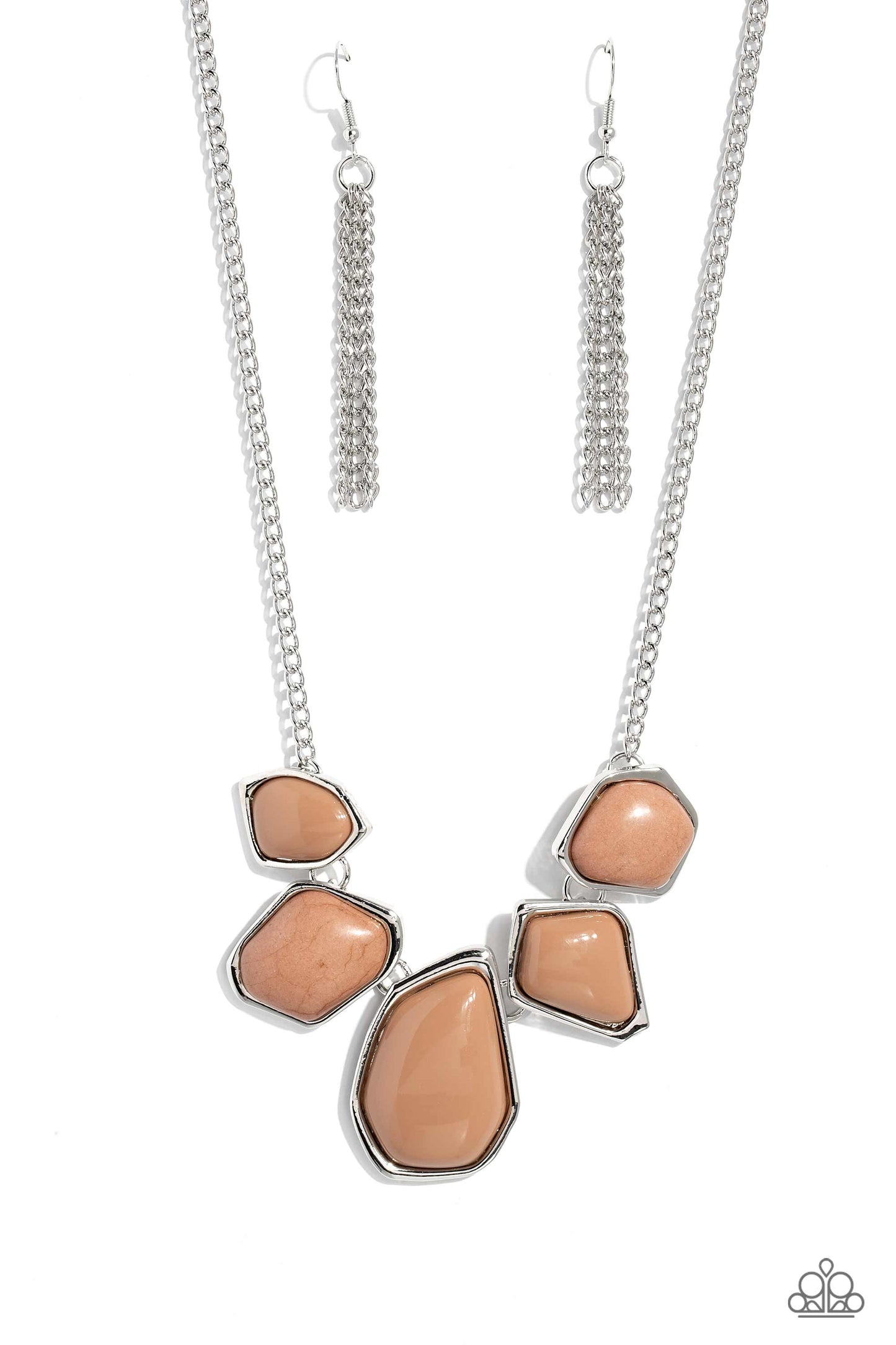 Paparazzi Accessories - Beyond the Badlands - Brown Necklace