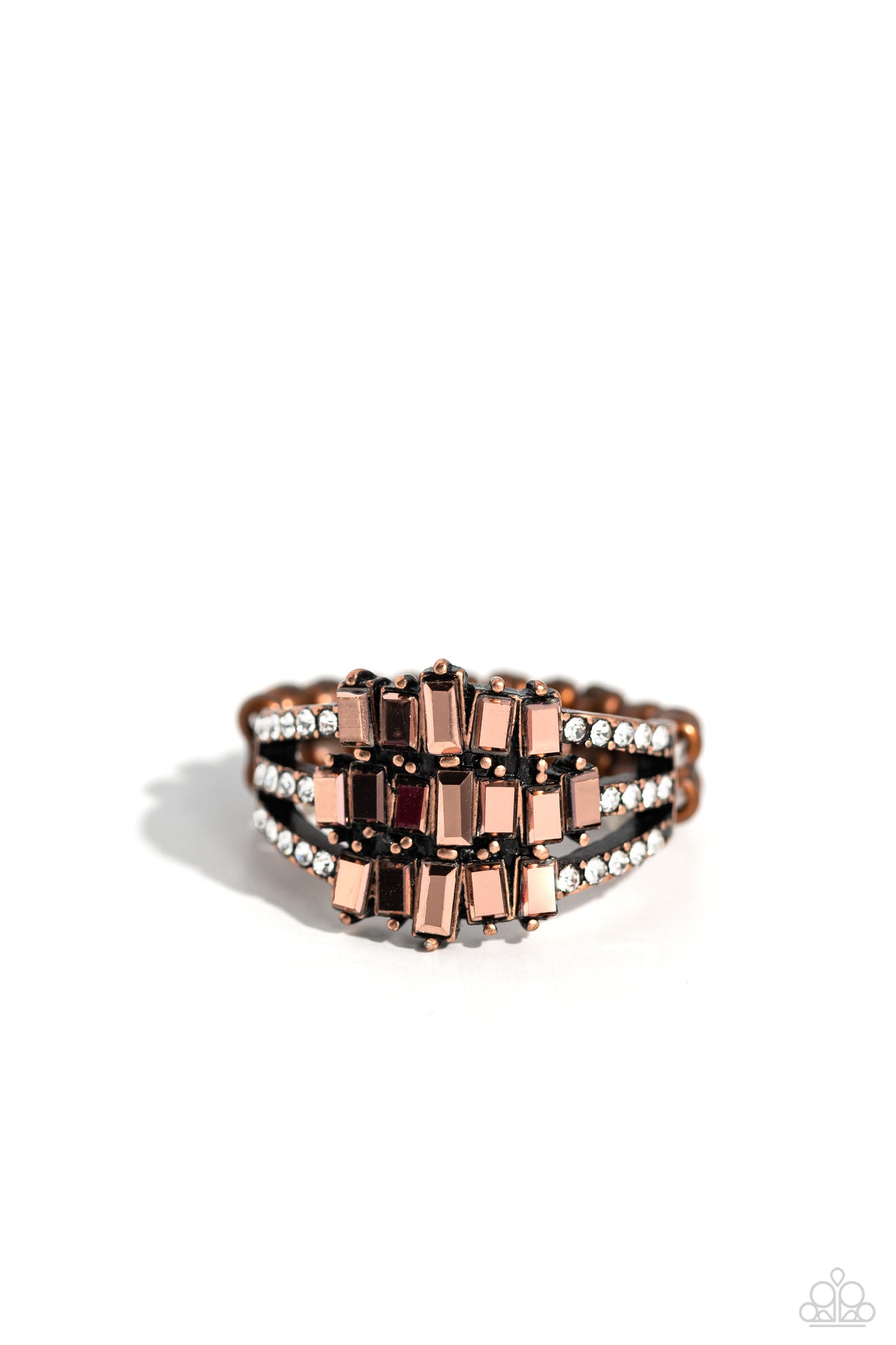 Paparazzi Accessories - Stacking Up - Copper Ring