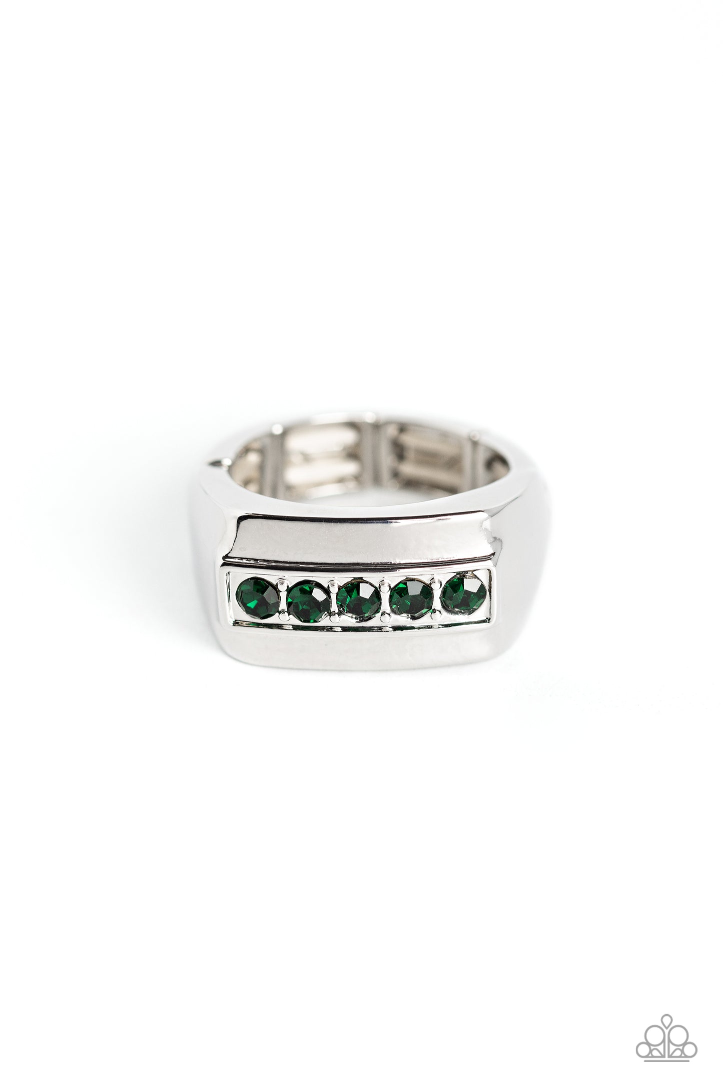 Paparazzi Accessories - BRAWL For One - Green Ring