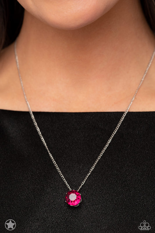 Paparazzi Accessories - What a Gem - Pink Necklace