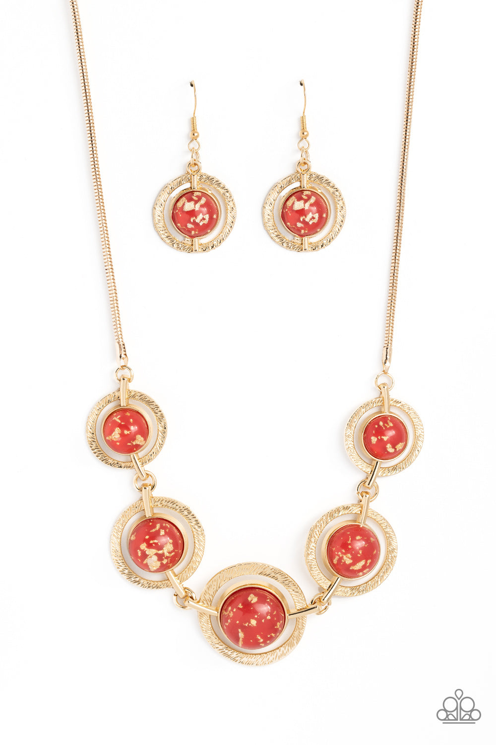 Paparazzi Accessories - Sophisticated Showcase - Red Necklace