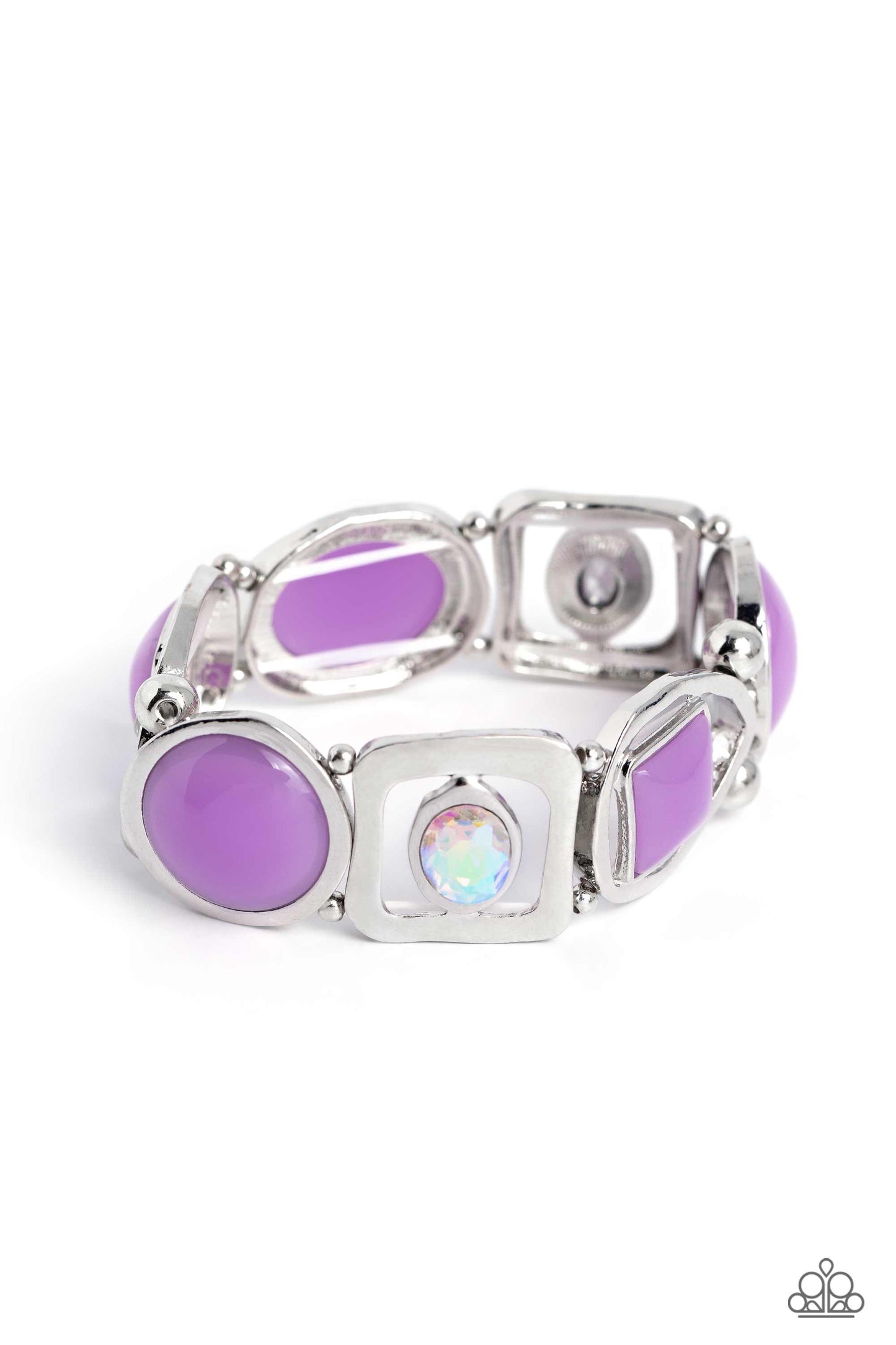 Paparazzi Accessories - Majestic Mashup - Purple Bracelet