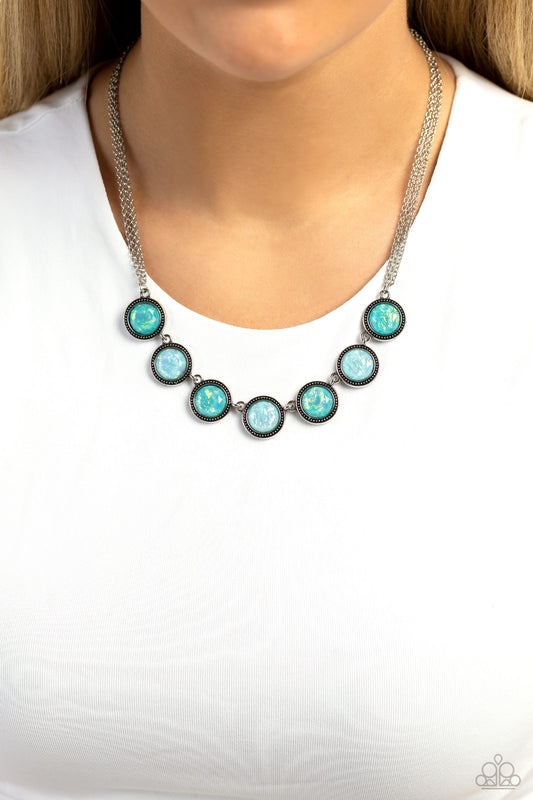 Paparazzi Accessories - Looking for DOUBLE - Blue Necklace