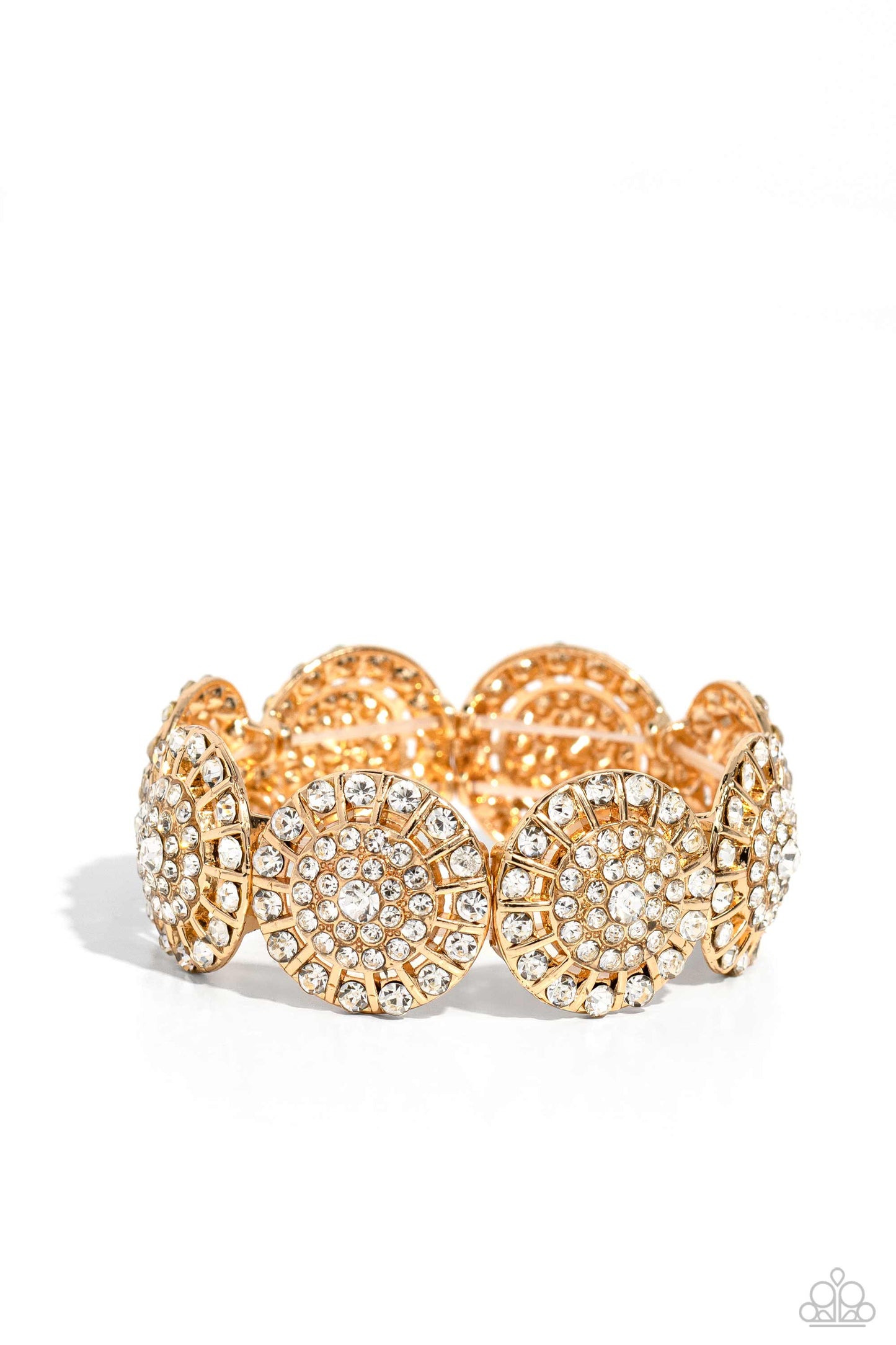 Paparazzi Accessories - Executive Elegance - Gold Bracelet