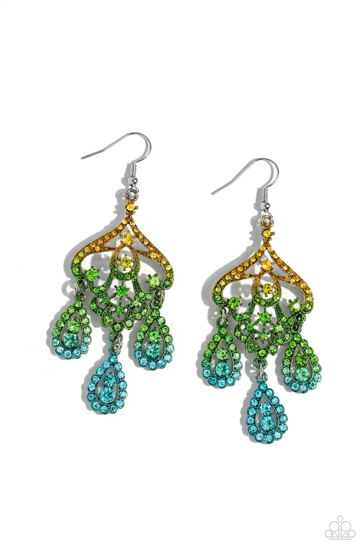 Paparazzi Accessories - Chandelier Command - Multi Earring