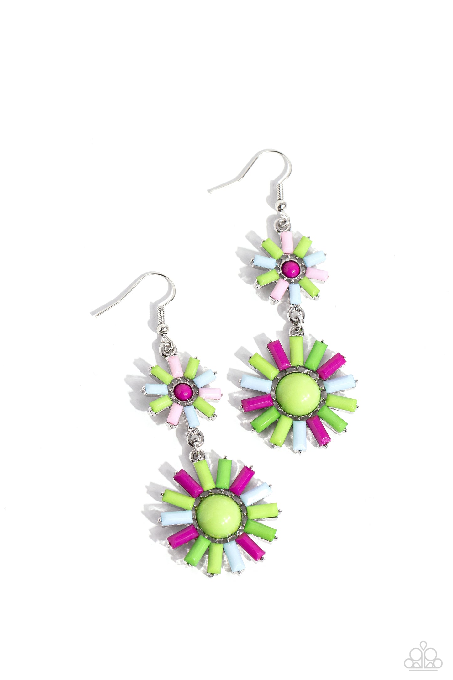 Paparazzi Accessories - SUN Wild - Multi Earrings