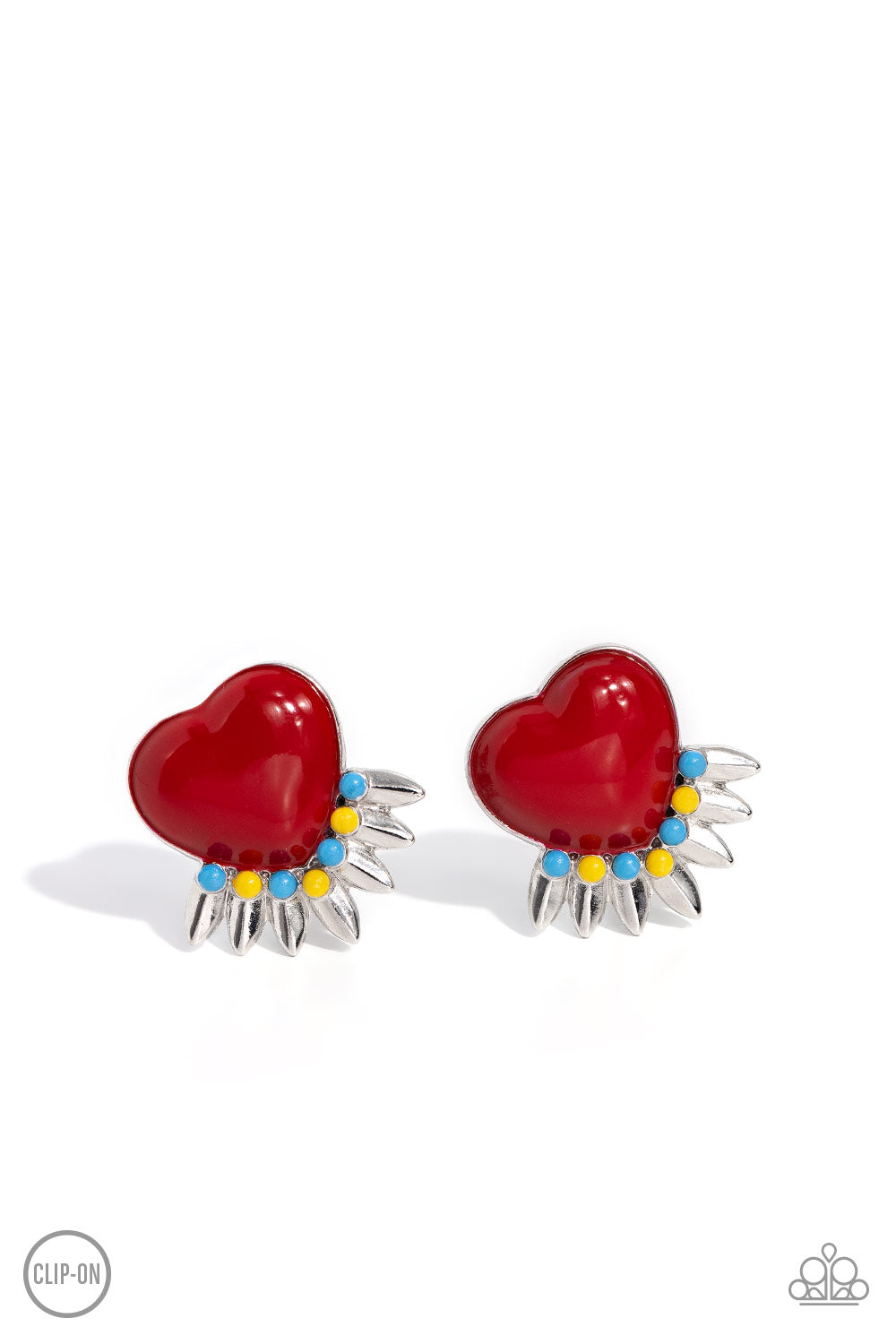 Paparazzi Accessories - Spring Story - Red Earring