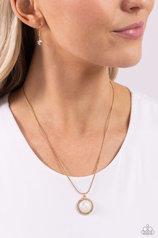 Paparazzi Accessories - Pixie Potential - Gold Necklace