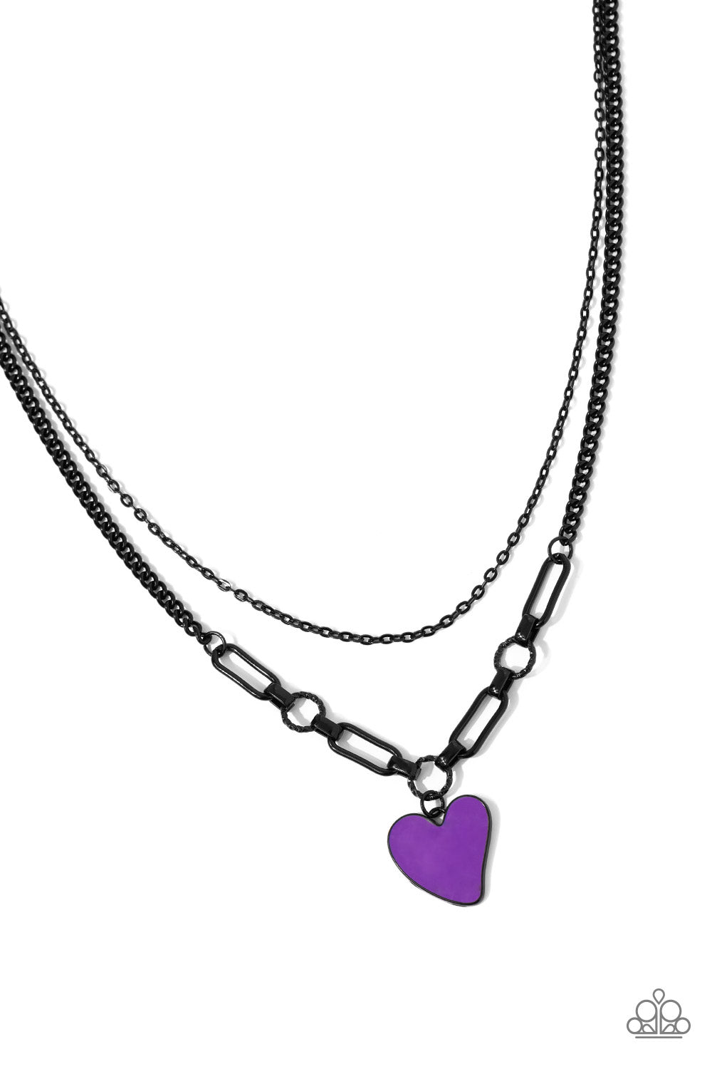 Paparazzi Accessories - Carefree Confidence - Purple Necklace