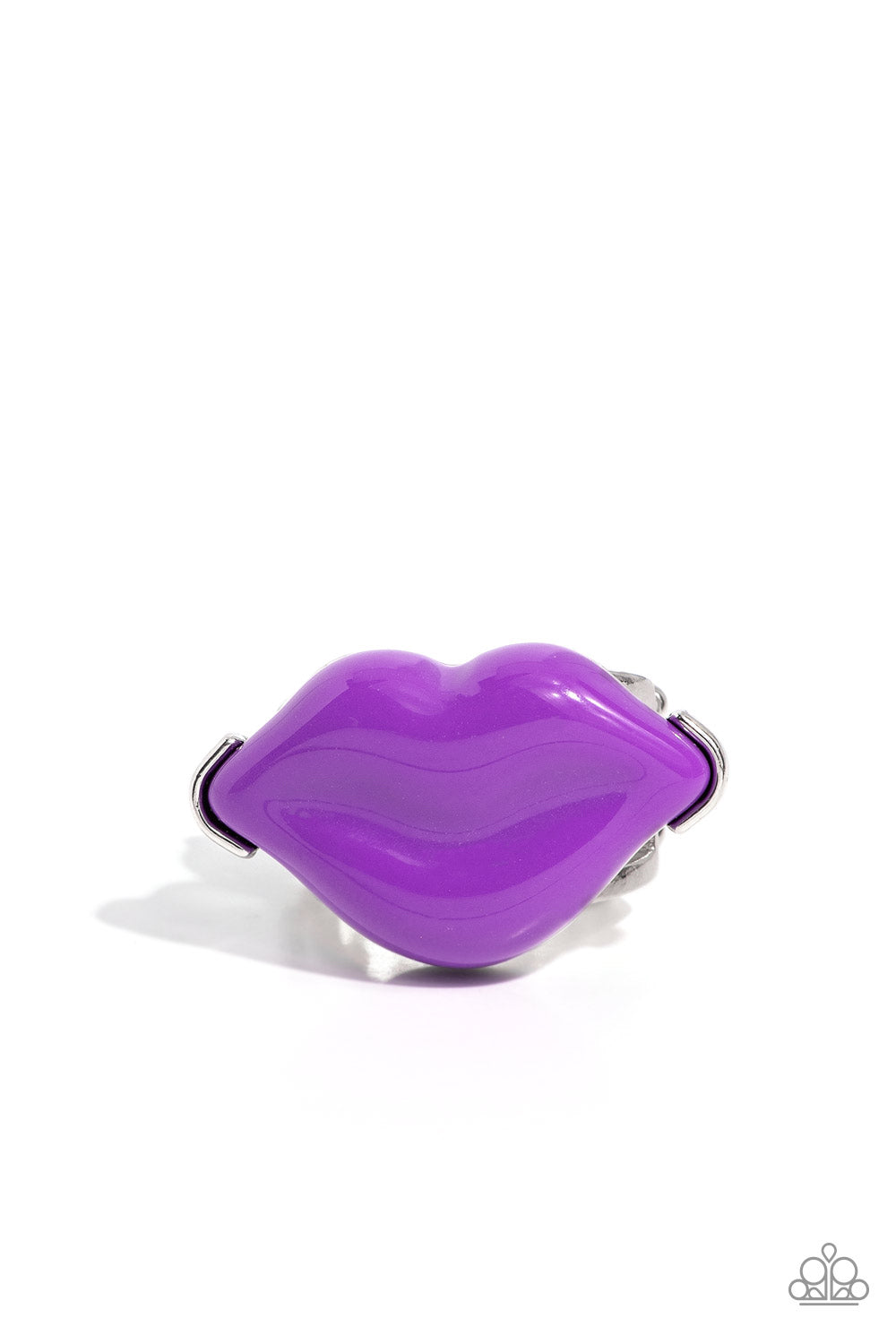 Paprazzi Accessories - Lively Lips - Purple Ring