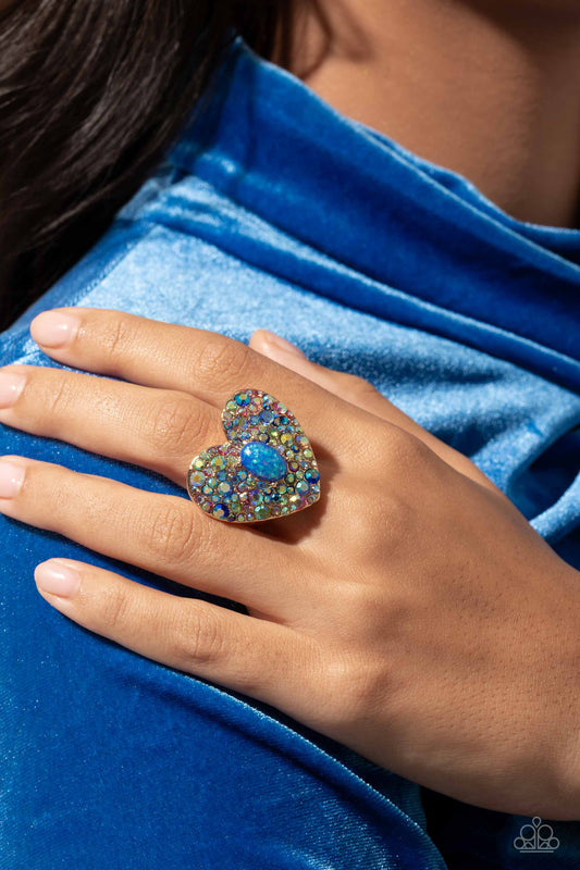 Paparazzi Accessories - Bejeweled Beau - Blue Ring