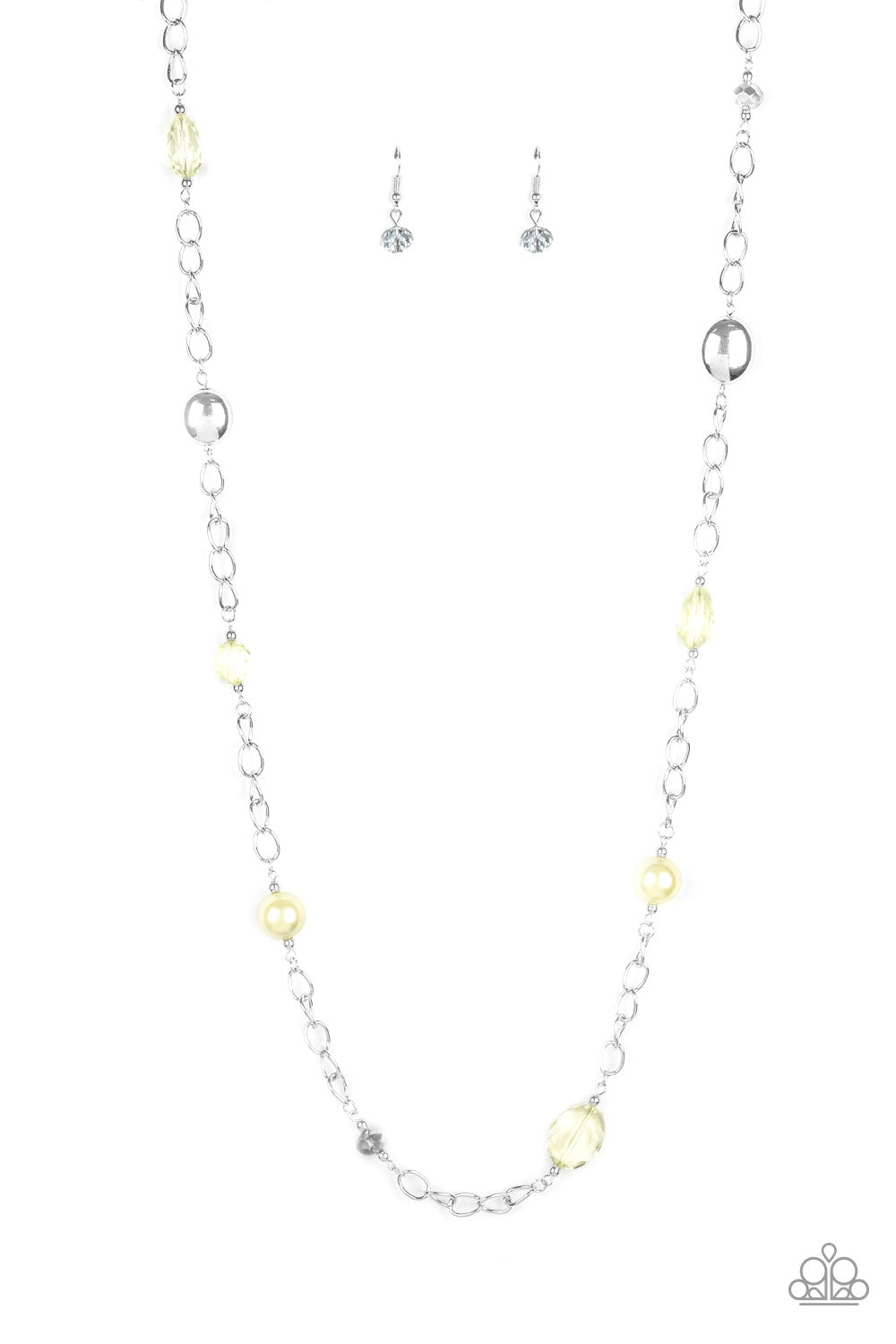 Paparazzi Accessories - Only For Special Occasions - Yellow Necklace